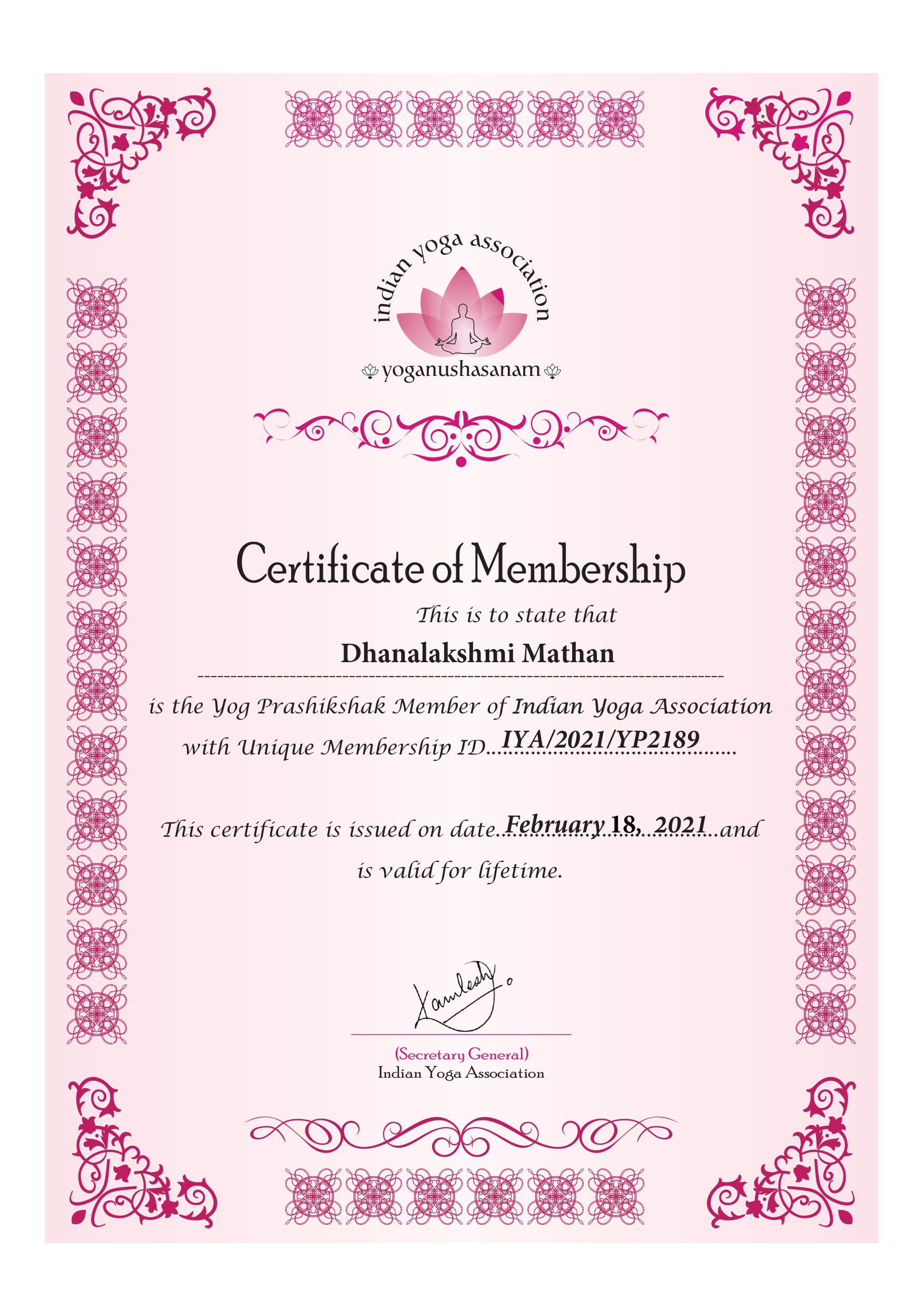 Indian Yoga Association